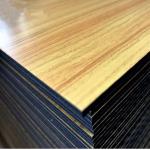 Recyclable Polyethylene Core 5mm Wooden Aluminum Composite Panel
