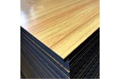 China Recyclable Polyethylene Core 5mm Wooden Aluminum Composite Panel supplier