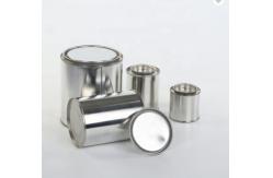 China 0.25L Engine Oil Tin Can Metal Round Tin Can With Lid supplier