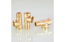 China B2B Brass Fitting Tee for Water Pipe and Industry Origin Shanghai supplier