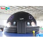 Inflatable Digital Mobile Planetarium With PVC Floor Mat For Astronomy Museum