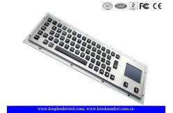 China Anti Water Rugged Dust Proof Keyboard , Blue Red Or White Backlight supplier