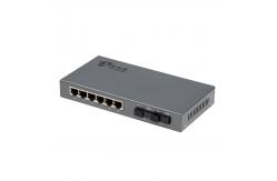China Desktop Ethernet Switch With 6RJ45 Ports , DC5V1A 8 Port Optical Switch supplier