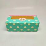 CMYK Recycled Paper Gift Boxes Food Grade Handle Custom Cardboard Take Away Cake Box for sale