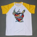 Sublimation Terylene Round Collar Cotta T-shirt for sale