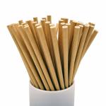 Commercial Convenient Kraft Paper Straws Portable Lightweight 1.2g Per Pcs for sale