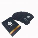 Custom Logo Printed 300gsm White Core Paper Playing Cards For Collection for sale