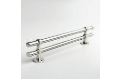 China Durable Stainless Steel Handrails with Polished Finish for Glass Railing Systems supplier
