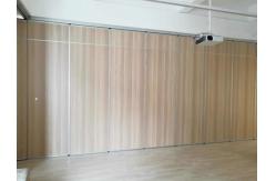 China Sliding Aluminium Track Roller Sound Absorbing Wall Partition For Conference Hall supplier