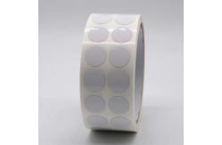 China 15.5mm 1.5mil White Gloss High Temperature Resistant Polyimide Label supplier