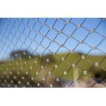 Silver Bird Cage Wire Mesh Stainless Steel Antirust With Fatigue Resistance