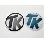 Glossy 3D Effect Trademark Custom Silicone Labels Multi Style