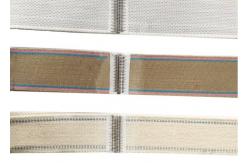 China Polyamide Covered Yarn Bed Sheet Felt Belt / Folder Elastic Stretch Belting supplier