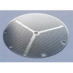 250mm Perforated Metal Mesh High Precision Circle Hexagon Grille for sale