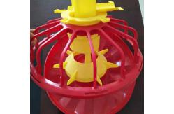 China Poultry Farm 35cm Automatic Pan Feeding System supplier