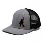 Source factory for Black and Grey 6 Panel Customized Trucker Cap for sale