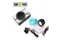 China White Screen Turbo Boost Gauge 2'' LEDPsi Meter 6111B Auto Mobile supplier