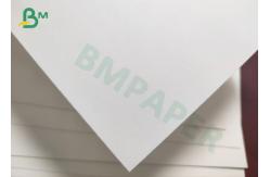 China Uncoated White Absorbent Cardboard Drink Coaster Light Weight 0.4mm supplier