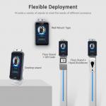 Temperature Measurement Face Recognition Terminal Desktop type For Gate Building for sale
