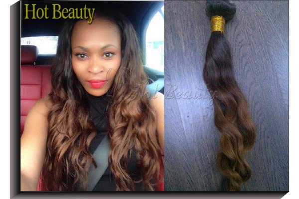 Curly Ombre Human Hair Extensions