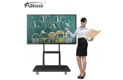 China 400cd/m2 Wall Mountable Touch Screen 65 75 86 Inch UHD TFT supplier