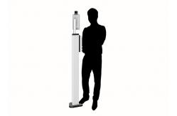 China Security CE FCC Hand Sanitizer Temperature Kiosk Face Recognition supplier