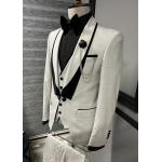 Slim Fit Mens Tuxedo Suit Special Style Grey Tuxedo Suit