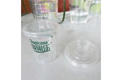 China 6 Tons Plastic Cup Forming Machine , Glass Lid Sealing Machine PLC Control supplier