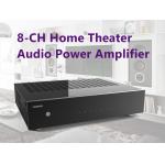 Class D 4 Zone Multi Channel Amplifiers Distributed 19 Inch Rack Mount Power Amplifier for sale