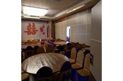 China Top Hung Sliding Partitioning Walls With Ceiling Rails / Movable Wall Panels supplier