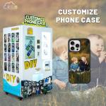 Convenient 4G/Wi-Fi Network Connection Cell Cell Phone Case Vending Machine for Metal Cases for sale