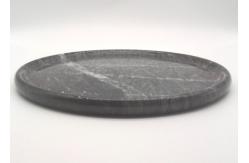 China Easy Cleaning Stone Serving Tray 100% Natural Marble Unique Elegant Vein supplier