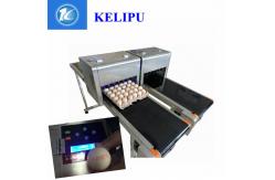 China 52KG Egg Date Stamp Machine With Wide Printed Content Like Chinese And English supplier