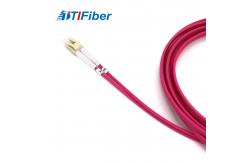 China FTTH Optic Duplex OM4 Fiber Patch Cord Cable Multimode supplier