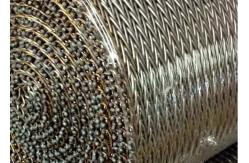 China Hardware Production Oven 310 Herringbone Conveyor Wire Mesh Belt supplier