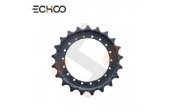 China Drive Sprocket Yanmar VIO45-5 Mini Excavator ECHOO TECH Undercarriage Frame supplier