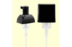 China 30-410 Lotion Dispenser Pump  Black Rectangle Closure For Rectangle Bottle Mouth supplier