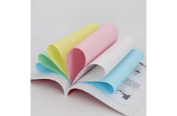 China Receipt Invoice Book Continuous Carbonless Computer NCR Printing Paper Sheets 3ply supplier