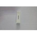 White 20W 100 Ohm / 100R Cement Power Resistor , High Temperature Resistor