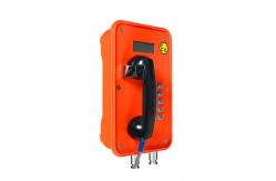 China Full Keypad Explosion Proof Telephone IP67 SIP With LED Display supplier