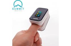 China FDA Approved Medical Use Fingertip Pulse Oximeter Waveform Parameter supplier