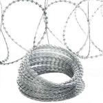 Wholesale BTO-10 Razor Barbed Wire High Tensile Rolls For Secure Enclosures Wire Fence Panel for sale