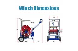 China Borehole Camera With Winch Digital Borehole Camera Borehole Imaging System supplier