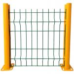 5mm Pvc Coated Welded Wire Mesh Panels Green Black Color Bend for sale