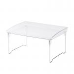 Clear Injection Groove Cover Countertop Storage Shelves Foldable for sale