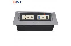 China Conference Table Cable Connection Pop Up Electrical Socket With Usb And HD-MI supplier