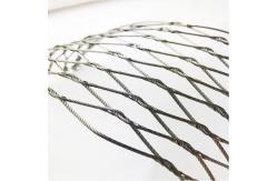 China Custom Stainless Steel 304/316 Woven Rope Mesh Hand Knitting High Durability supplier