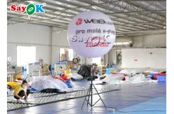 China 1.5m Advertising Inflatable Tripod Stand Led Light Balloon supplier