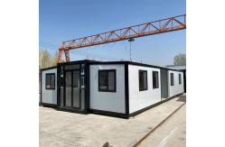 China 20FT Portable Expandable Container House Detachable Prefab Villa with Foldable Design supplier