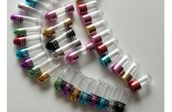 China Pink Polypropylene Small Pill Bottles 10ml Clear Plastic Pill Bottles supplier